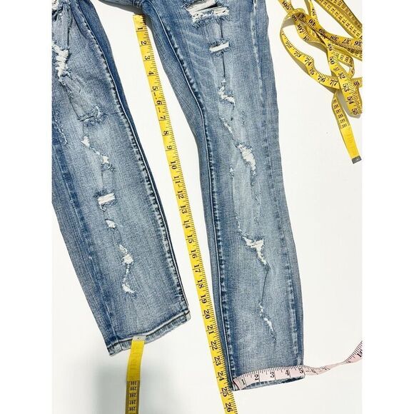 Pistola Women's Denim‎ Stretch Distressed Skinny Jeans Blue Size 29 - Picture 4 of 8